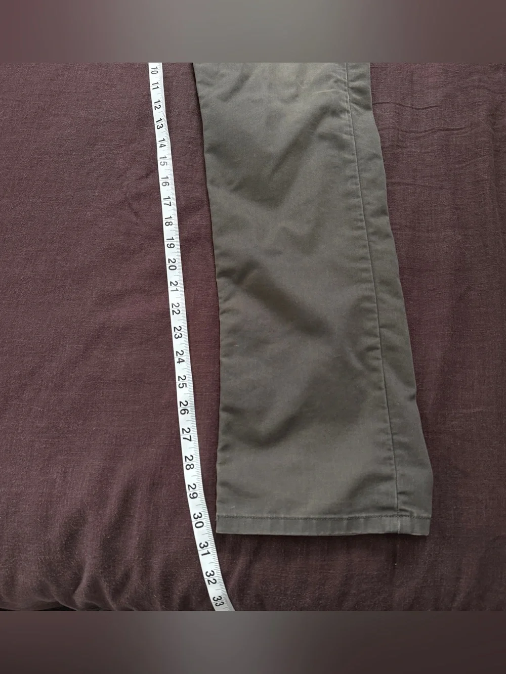 Patagonia Iron Clad Organic Cotton Pants Mens 30x32 Gray Straight Workwear Outdo